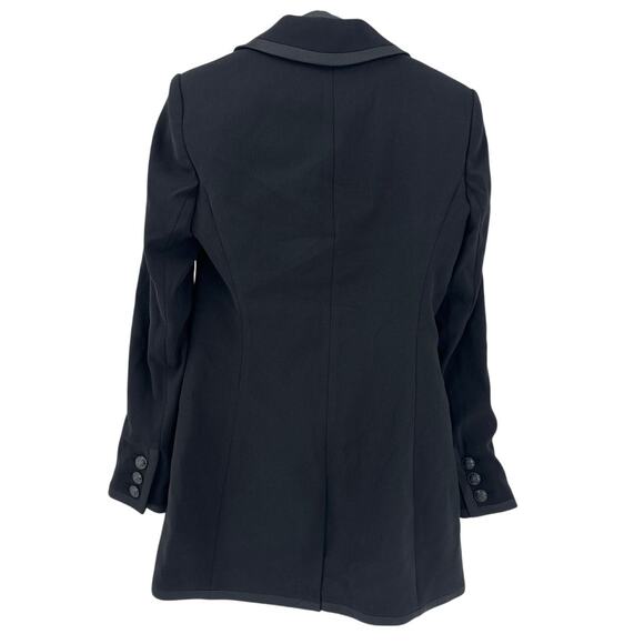 Alice + Olivia Black Mya Fitted Blazer Size 2 - Picture 7 of 14